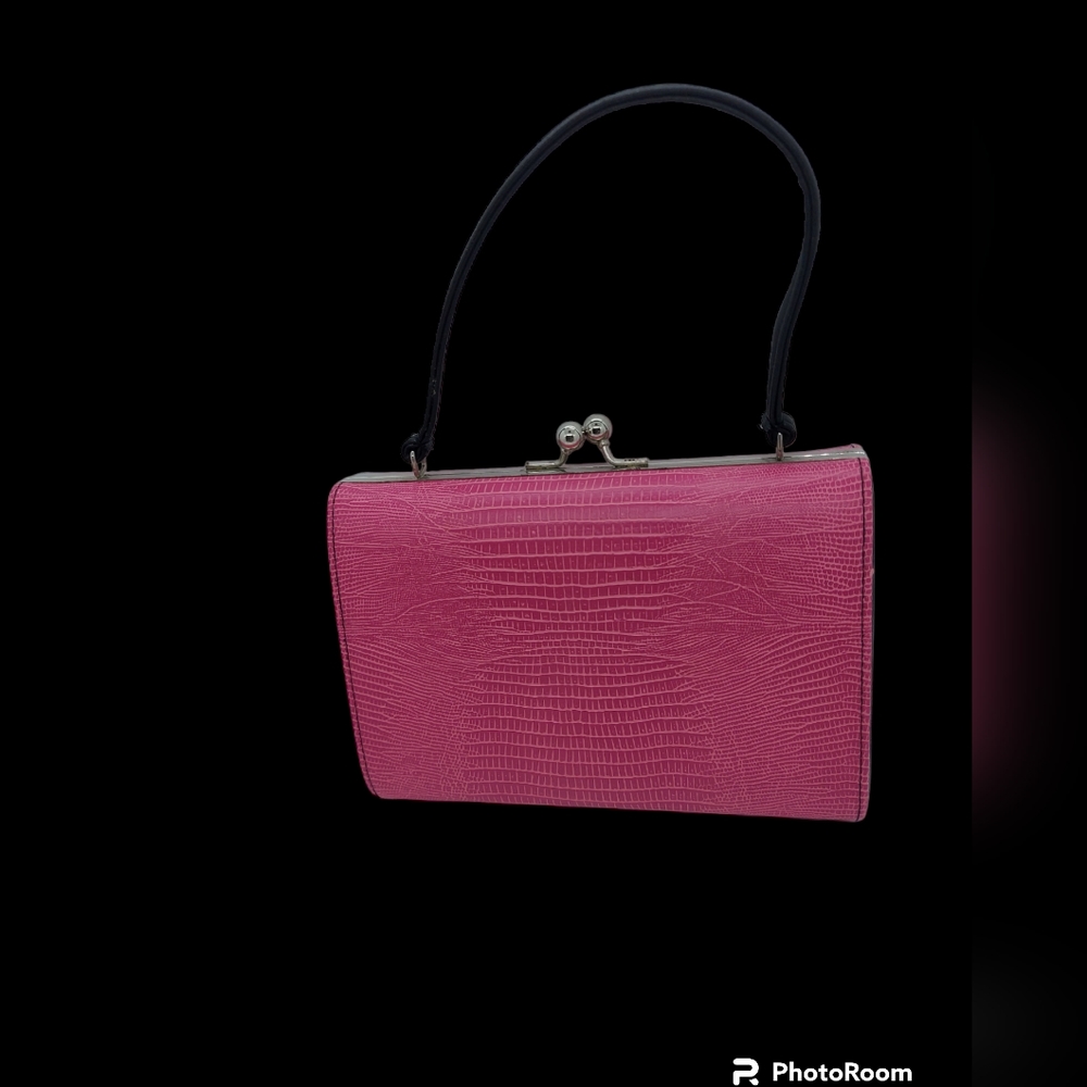 Unbranded Pink Textured Small Handbag